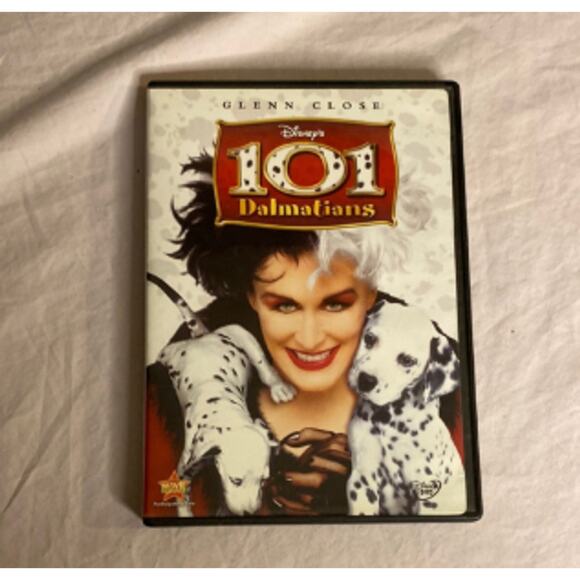 Disney 101 Dalmatians Live Action Glenn Close DVD Classic Movie Pre-Owned - Picture 1 of 5